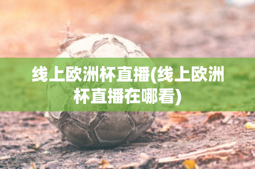 线上欧洲杯直播(线上欧洲杯直播在哪看)