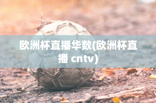 欧洲杯直播华数(欧洲杯直播 cntv)