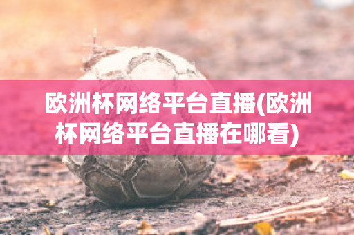 欧洲杯网络平台直播(欧洲杯网络平台直播在哪看)