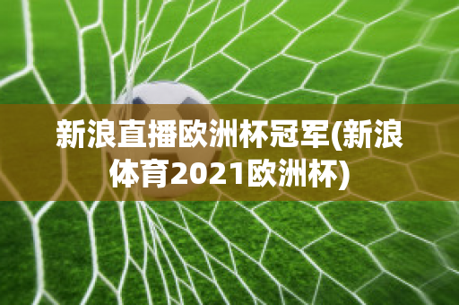 新浪直播欧洲杯冠军(新浪体育2021欧洲杯)