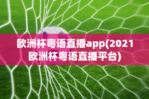 欧洲杯粤语直播app(2021欧洲杯粤语直播平台)