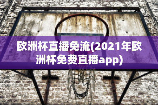 欧洲杯直播免流(2021年欧洲杯免费直播app)