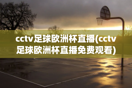 cctv足球欧洲杯直播(cctv足球欧洲杯直播免费观看)