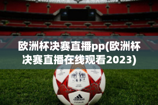 欧洲杯决赛直播pp(欧洲杯决赛直播在线观看2023)