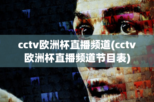 cctv欧洲杯直播频道(cctv欧洲杯直播频道节目表)