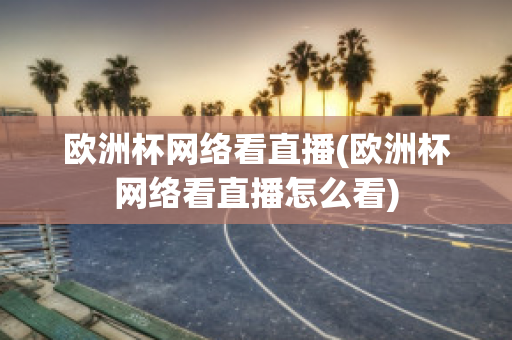 欧洲杯网络看直播(欧洲杯网络看直播怎么看)