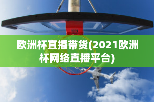 欧洲杯直播带货(2021欧洲杯网络直播平台)