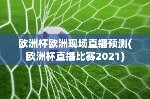 欧洲杯欧洲现场直播预测(欧洲杯直播比赛2021)