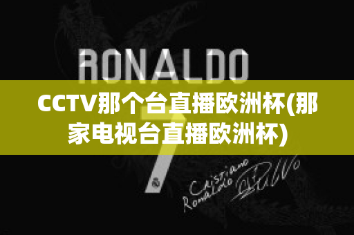 CCTV那个台直播欧洲杯(那家电视台直播欧洲杯)