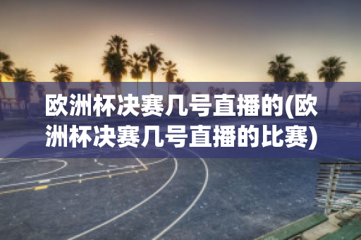 欧洲杯决赛几号直播的(欧洲杯决赛几号直播的比赛)