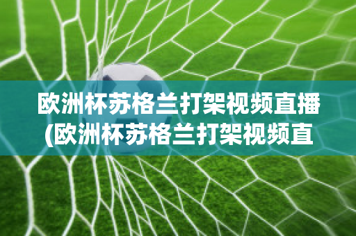 欧洲杯苏格兰打架视频直播(欧洲杯苏格兰打架视频直播在线观看)