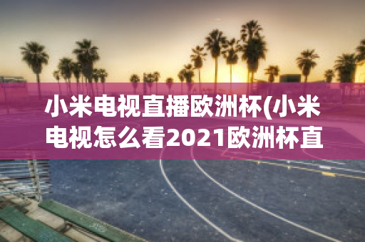 小米电视直播欧洲杯(小米电视怎么看2021欧洲杯直播)