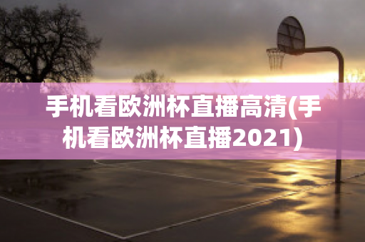 手机看欧洲杯直播高清(手机看欧洲杯直播2021)