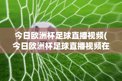 今日欧洲杯足球直播视频(今日欧洲杯足球直播视频在线观看)