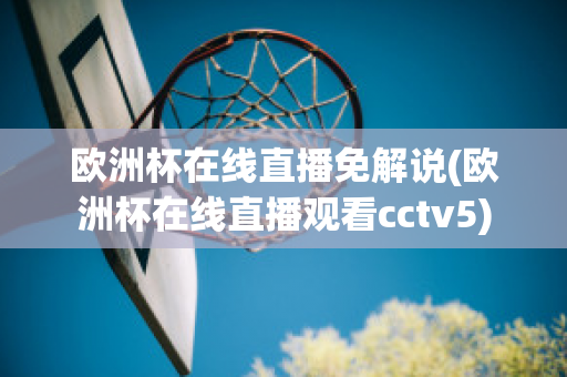 欧洲杯在线直播免解说(欧洲杯在线直播观看cctv5)