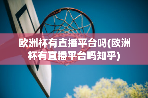 欧洲杯有直播平台吗(欧洲杯有直播平台吗知乎)