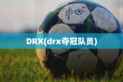 DRX(drx夺冠队员)