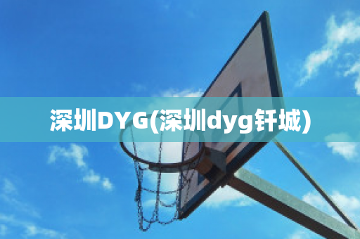 深圳DYG(深圳dyg钎城)