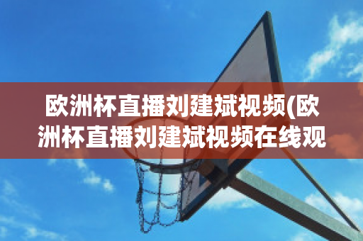 欧洲杯直播刘建斌视频(欧洲杯直播刘建斌视频在线观看)