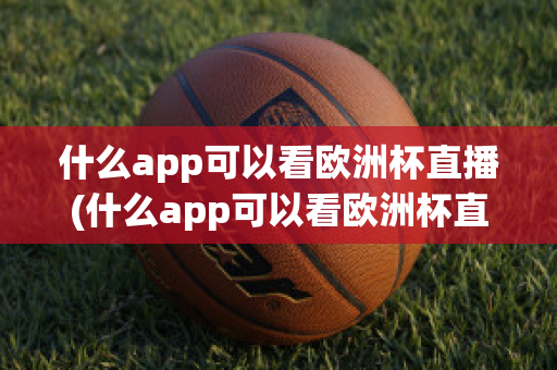 什么app可以看欧洲杯直播(什么app可以看欧洲杯直播视频)