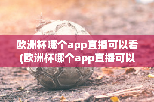 欧洲杯哪个app直播可以看(欧洲杯哪个app直播可以看到)