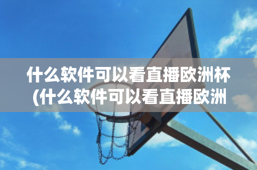 什么软件可以看直播欧洲杯(什么软件可以看直播欧洲杯直播)