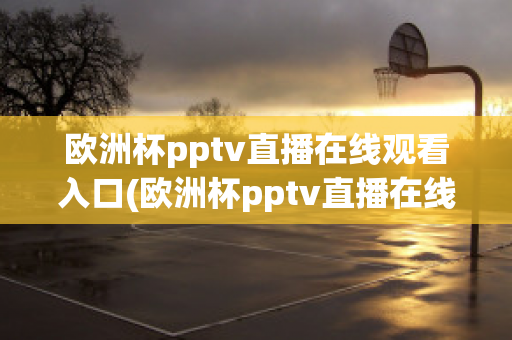 欧洲杯pptv直播在线观看入口(欧洲杯pptv直播在线观看入口)