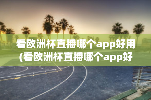 看欧洲杯直播哪个app好用(看欧洲杯直播哪个app好用些)