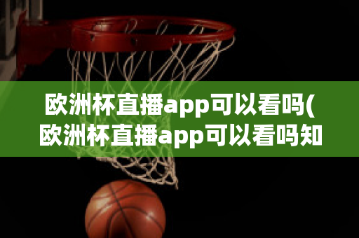 欧洲杯直播app可以看吗(欧洲杯直播app可以看吗知乎)