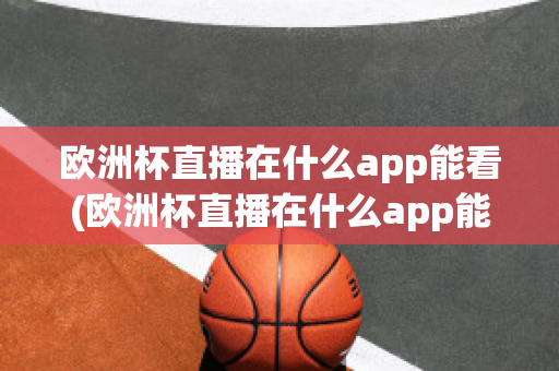 欧洲杯直播在什么app能看(欧洲杯直播在什么app能看回放)