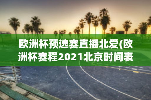 欧洲杯预选赛直播北爱(欧洲杯赛程2021北京时间表)