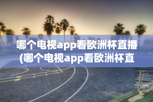 哪个电视app看欧洲杯直播(哪个电视app看欧洲杯直播好)