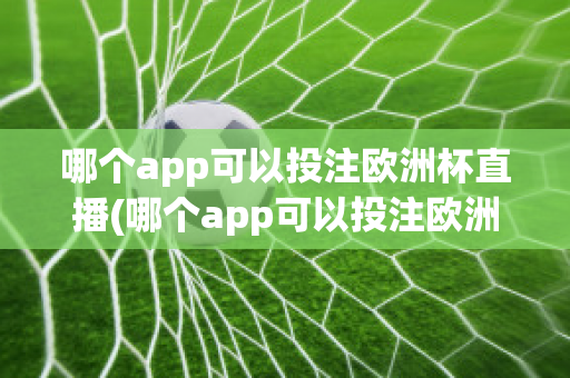 哪个app可以投注欧洲杯直播(哪个app可以投注欧洲杯直播视频)