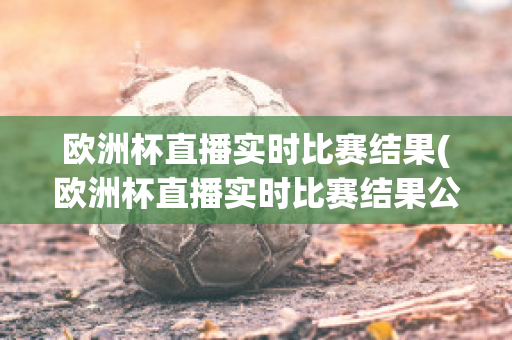 欧洲杯直播实时比赛结果(欧洲杯直播实时比赛结果公布)