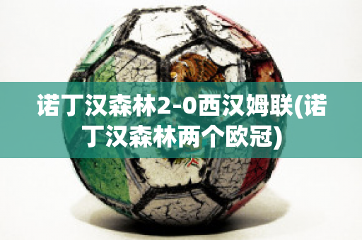 诺丁汉森林2-0西汉姆联(诺丁汉森林两个欧冠)