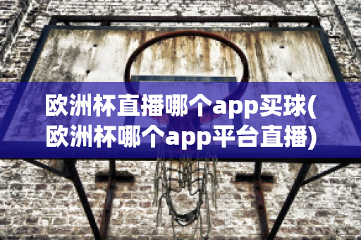 欧洲杯直播哪个app买球(欧洲杯哪个app平台直播)