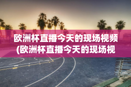 欧洲杯直播今天的现场视频(欧洲杯直播今天的现场视频在哪看)