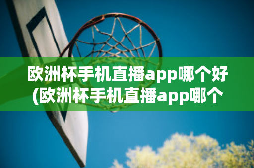 欧洲杯手机直播app哪个好(欧洲杯手机直播app哪个好一点)