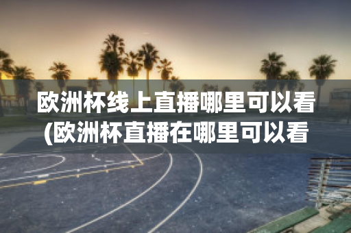 欧洲杯线上直播哪里可以看(欧洲杯直播在哪里可以看到)