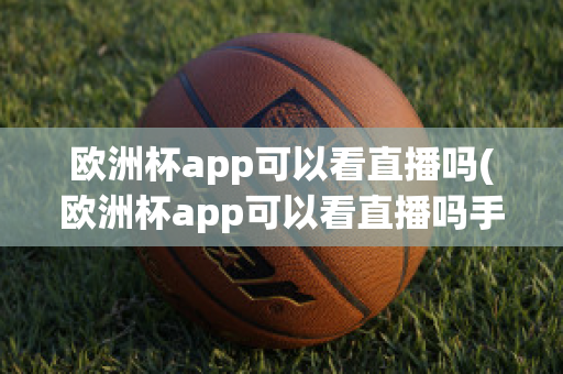 欧洲杯app可以看直播吗(欧洲杯app可以看直播吗手机)