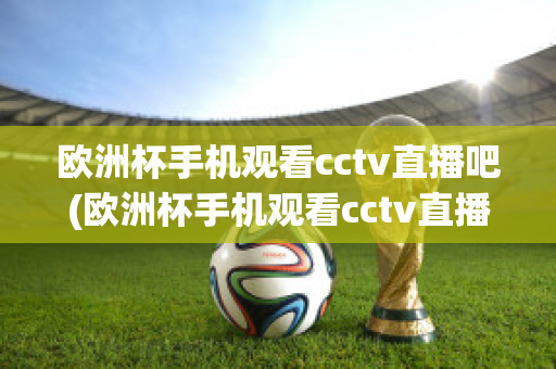 欧洲杯手机观看cctv直播吧(欧洲杯手机观看cctv直播吧视频)