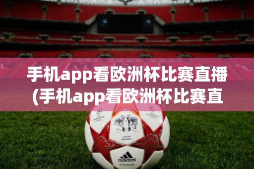 手机app看欧洲杯比赛直播(手机app看欧洲杯比赛直播怎么看)