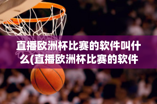 直播欧洲杯比赛的软件叫什么(直播欧洲杯比赛的软件叫什么来着)