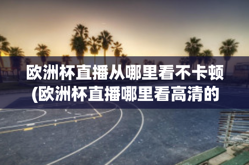 欧洲杯直播从哪里看不卡顿(欧洲杯直播哪里看高清的)