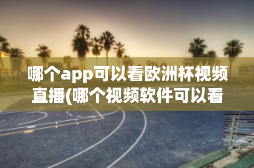 哪个app可以看欧洲杯视频直播(哪个视频软件可以看欧洲杯直播)