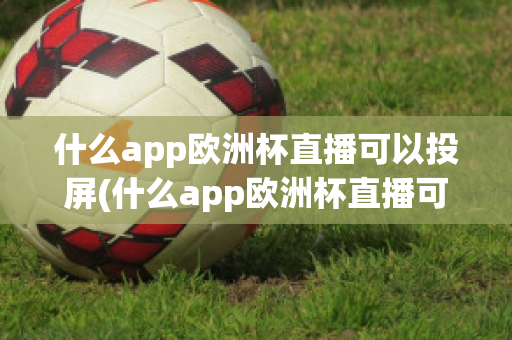 什么app欧洲杯直播可以投屏(什么app欧洲杯直播可以投屏看)