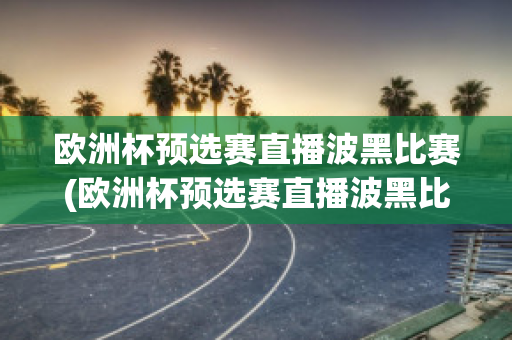 欧洲杯预选赛直播波黑比赛(欧洲杯预选赛直播波黑比赛回放)