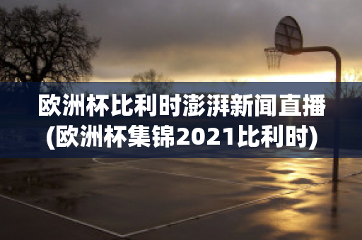 欧洲杯比利时澎湃新闻直播(欧洲杯集锦2021比利时)