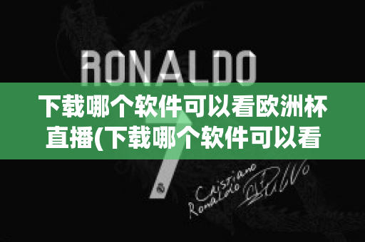 下载哪个软件可以看欧洲杯直播(下载哪个软件可以看欧洲杯直播的)