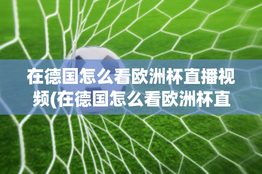 在德国怎么看欧洲杯直播视频(在德国怎么看欧洲杯直播视频回放)